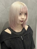 コト 福井大和田店(coto)&nbsp;福井　大和田　ハイトーン　デザインカラー　ホワイト　ピンク