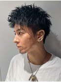 刈り上げショート　ツーブロック　スパイキーショート