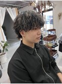 メンズ/メンズパーマ/メンズカット/波巻きスパイラルパーマ