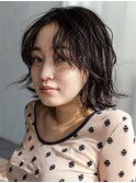 イメチェンボブパーマ美髪のススメワイドバング