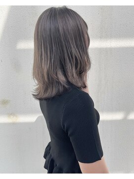 ジェスター(JESTER) 〈atsuno〉透け感ラベンダーベージュ