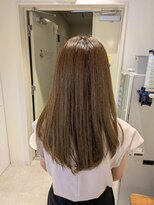 ナチュラル 東川口店(Natural) 艶のあるベージュカラー/レイヤーカット