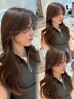 エヌ 武庫之荘店(enu)&nbsp;髪質改善×かわいい顔まわりカット