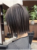 栄ハイライト立体感グレージュ