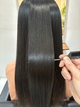 【KYOSUKE限定】透明感カラー＋質感カット＋潤い髪質改善トリートメント ¥13200