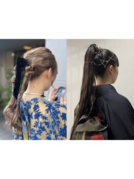 【和装も洋装もOK】崩れない×可愛いヘアセット♪美容室だからできる理想のスタイルを叶えます。