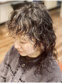 ミディアムパーマヘアレイヤーパーマコテ巻きパーマロングパーマ