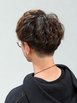 立体感パーマ×ナチュラルショート