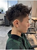 刈り上げメンズショート/アップバング/ビジネス/千葉駅保立大翔