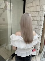 ヘアカロン 熊本下通店(Hair CALON)&nbsp;ホワイト/ホワイトシルバー/デザインカラー/ブリーチ