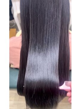 ヘアアトリエ ナイン 岡部店(hair atelier nine) ヘッドスパ/バーガンディ/バズカット/ブルーブラウン/福島市