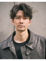 リップスヘアー 銀座(LIPPS hair) 【銀座】30代大人の無造作縦落ちパーマ