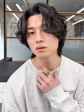 ソアメンズ 渋谷(soar men's) 30代◎ゆるいツイスパ×センターパートでビジネスも