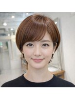 リーフ 焼津店(LeaF)&nbsp;明るめ白髪ぼかしで軽やかな印象に