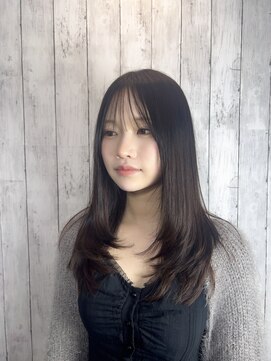 ビューティドレッセヤマノ 池袋パルコ(Beauty Dresse YAMANO) レイヤーカット/セミロング/ダークカラー