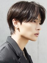 ルービック(Rubik's)&nbsp;韓国風センターパートマッシュ｜爽やかメンズショート
