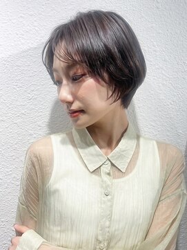 カバーヘア ブリス 大宮西口(COVER HAIR bliss) ショートボブ/アッシュグレージュ透明感春カラー20代30代p大宮