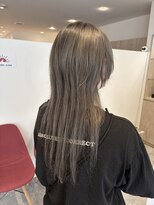 アズールサン 草加西口店(azule-sun) グレーカラー,ロングウルフ,ブリーチカラー,ダブルカラー/草加