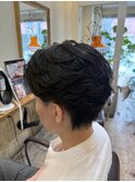 毛流れナチュラルパーマ