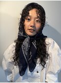 カーリーヘア/カーリーパーマ/ヒッピーパーマ/ドライパーマ