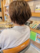 テントヘアー(tent hair) ニュアンスパーマ