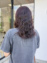 ハロウ&nbsp;岡山パーマニュアンスパーマ髪質改善トリートメントショート