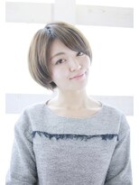 ゴッドハンド 横浜店 大人ブラウンなスッキリショート◎30代40代50代60代