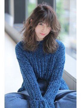 ラフィス ヘアー ロッサ 茨木店(La fith hair rosa) ウェーブロブ　担当澤田