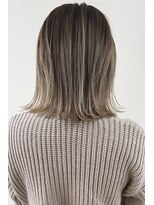 オーバーヘアー 姫路店(over hair)&nbsp;【La fith】切りっぱなしボブ×グラデーションカラー