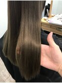 アッシュ系カラーにオッジオットトリートメント 【横浜】
