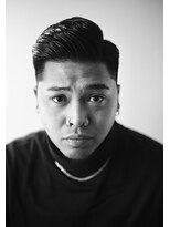 グルーマーズトウキョウ(GROOMER/S TOKYO)&nbsp;ハードパートスタイル　【GROOMER/S TOKYO】