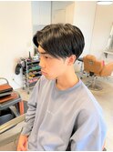 センターパートモテ髪マッシュツイストスパイラルネープレス流行