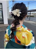 編みおろしスタイル