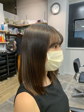 カノエ 宇部小串店(canoe) ミディアム/髪質改善縮毛矯正/髪質改善/韓国風/韓国ヘア