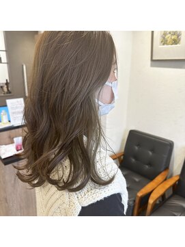 アルマヘアー(Alma hair by murasaki) ◎透明感のあるマットベージュカラー◎l