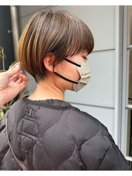 キセツ(ki se tsu) まるみがかわいいコンパクトマッシュショート