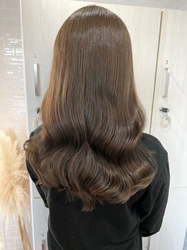 ジーナ 本八幡(Zina) 大人かわいい20代30代40代小顔ショコラベージュ　Zina本八幡