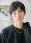 七三分けサイドパート×セシルカットスマートマッシュT南越谷