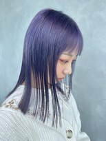 アコ(Aco)&nbsp;色落ちも可愛い　ブルーバイオレット