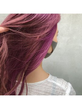 リール(rire) pink purple color