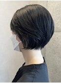 似合わせ丸みショートボブ