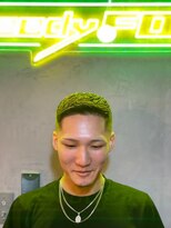 グリーディーフォックス 三軒茶屋(GreedyFOX)&nbsp;波巻き/マッシュパーマ/ウルフ/ハイライト<理容室>三軒茶屋