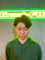 グリーディーフォックス 三軒茶屋(GreedyFOX)&nbsp;波巻き/マッシュパーマ/ウルフ/ハイライト<理容室>三軒茶屋