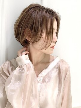 テュケー(TYCHE) 大人可愛いボブショート/前下がり