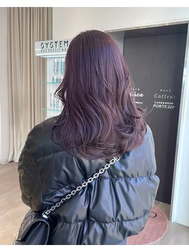 ソワンドブレスセルン 心斎橋(soin de brace cerne) ピンク/レイヤー/ダブルカラー/ブリーチ/髪質改善/心斎橋/本町