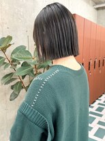 ノエ(noe) 顎ラインボブ×オリーブグレージュ