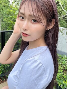 ソーホー ニューヨーク シズオカ(SOHO newyork SHIZUOKA) 透明感カラー　ピンクグレージュ