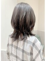 ネオリーブカップ 町田店(Neolive capu)&nbsp;レイヤー　ウルフ　メルティカラー　似合わせカット