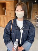透明感オリーブベージュ