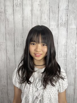 ビューティドレッセヤマノ 池袋パルコ(Beauty Dresse YAMANO) 【セミロング】【中学生カット】【学割】【ゆる巻きウェーブ】